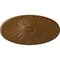 Ekena Millwork Madrid Ceiling Medallion, Hand-Painted Smokey Topaz, 24 3/4"W x 12 1/2"H x 1 3/4"P CM24X12MASTF - alternate 1